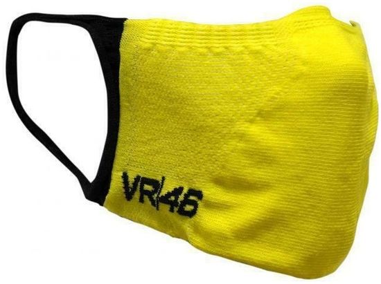 VR46 rouška CLASSIC černo-žlutá