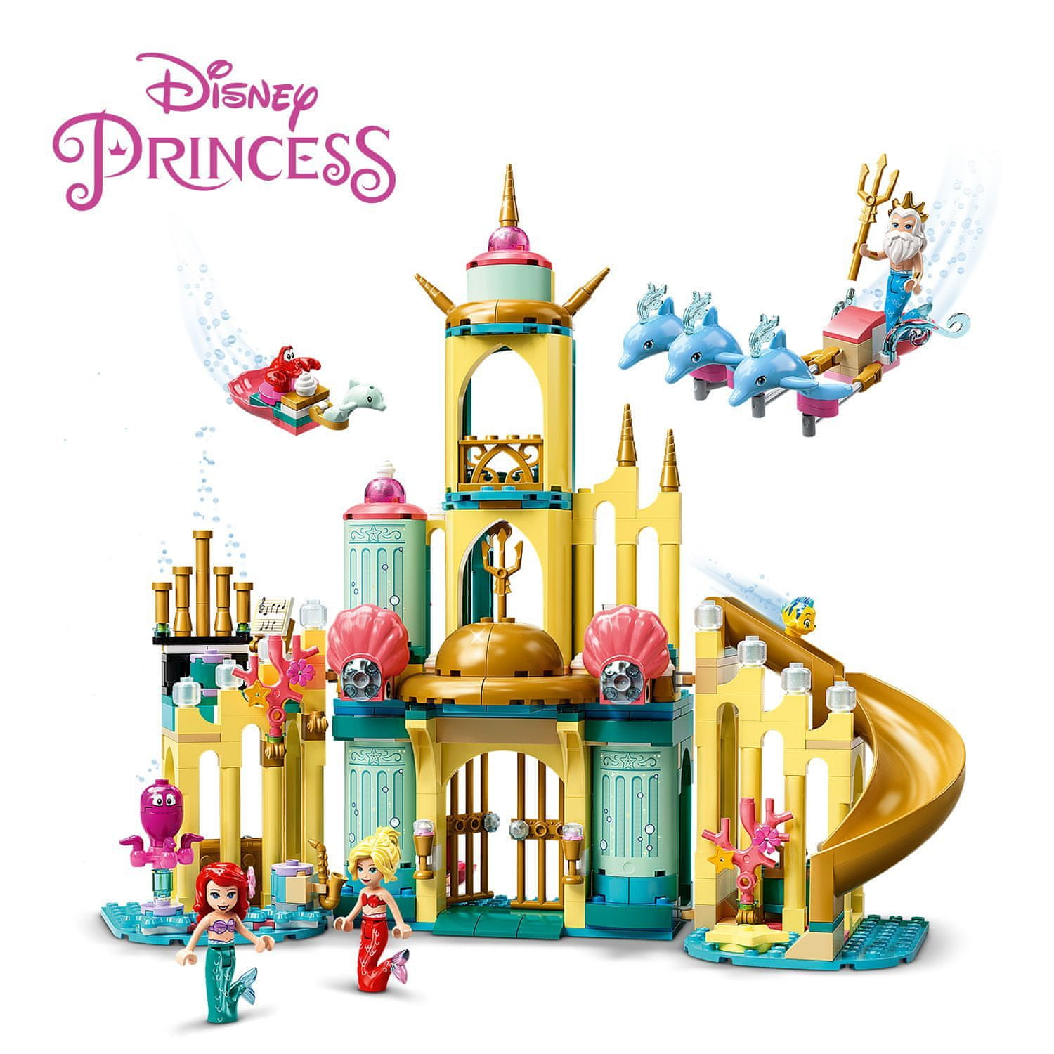  Disney Princess 43207 Arielin podvodný palác
