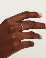PDPAOLA Elegantní pozlacený prsten ESSENTIAL Gold AN01-608 (Obvod 54 mm)