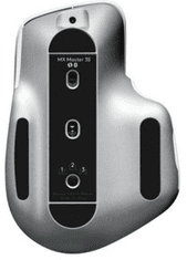 Logitech MX Master 3S, tichá, bezdrátová, bílá (910-006560)