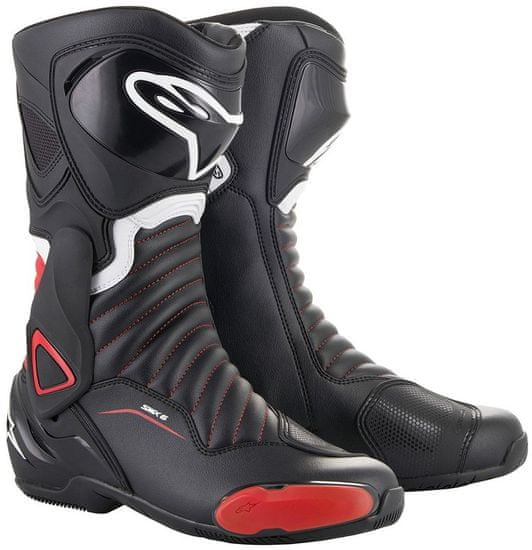 Alpinestars boty SMX-6 v2 černo-bílo-červené