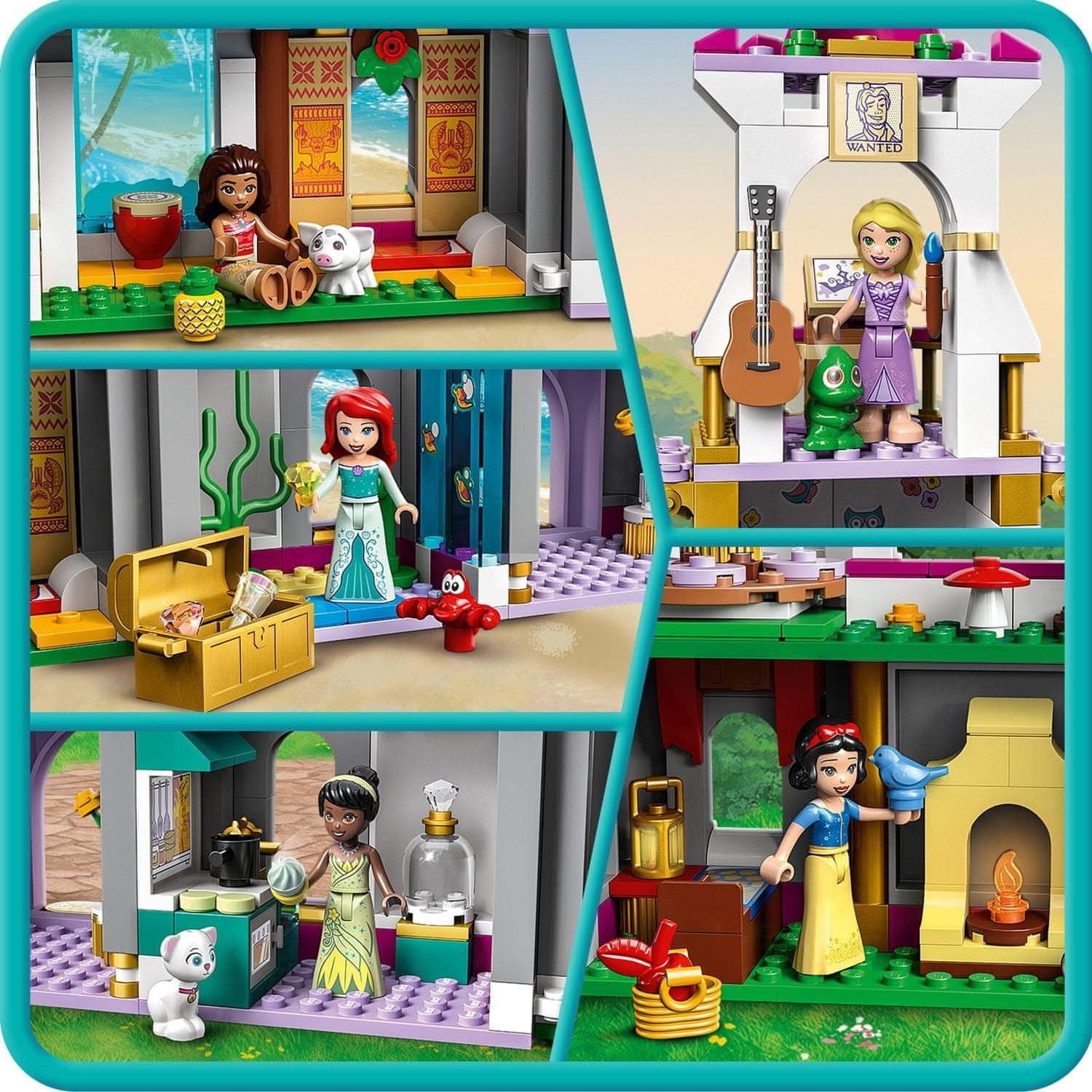 LEGO Disney Princess 43205 Nezapomenutelná dobrodružství na zámku