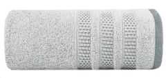 Eurofirany Bavlněný ručník NASTIA 70x140 Eurofirany stříbrný