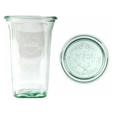 Weck Zavařovací sklenice WECK Quadro 795 ml s víčkem, set 6 ks