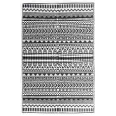 Vidaxl Venkovní koberec černý 120 x 180 cm PP
