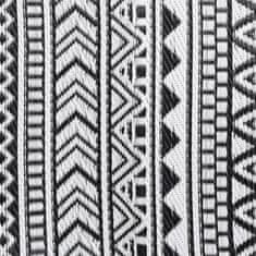 shumee Venkovní koberec černý 120 x 180 cm PP