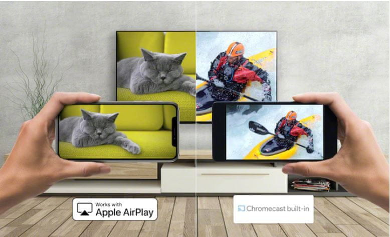 Apple AirPlay i Chromecast