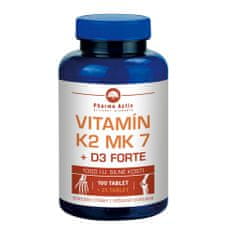 Pharma Activ Vitamín K2 MK7 + D3 Forte 125 tablet