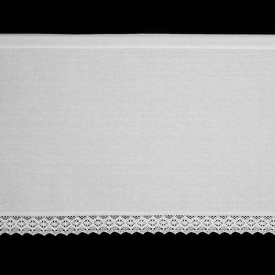 Eurofirany Závěs připravený závidět na pásce CLARIE 60x150 Eurofirany bílá