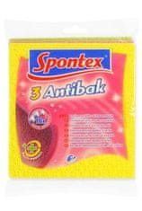 Spontex Utěrky houbové antibakteriální 3ks