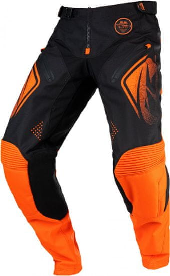 Kenny kalhoty TITANIUM 21 černo-oranžové
