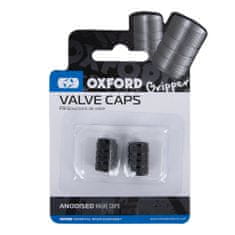Oxford čepičky ventilku VALVE CAPS OX765 černý