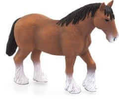  figurka kůň Clydesdale valach hnědý