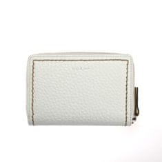Gianni Conti Bílá dámská kožená peněženka s přepínkou Gianni Conti
