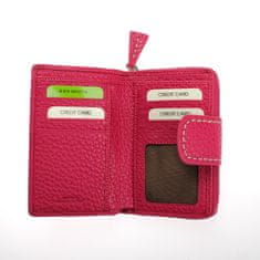 Gianni Conti Růžová dámská kožená peněženka s přepínkou Gianni Conti