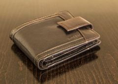 Lagen kožená peněženka Cash Saver MAX Dark