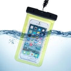 MG Swimming Bag vodotěsné pouzdro na mobil 6.7'', žluté