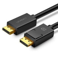 Ugreen DP102 kabel DisplayPort M/M 4K 3D 1m, černý