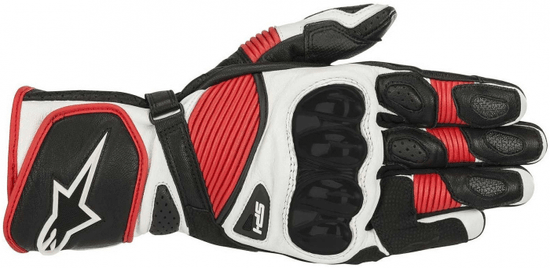 Alpinestars rukavice SP-1 V2 černo-bílo-červené