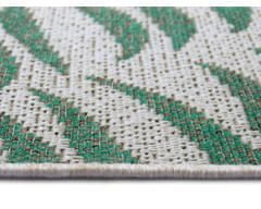 NORTHRUGS Kusový koberec Jaffa 105246 Emerald green Cream 140x200
