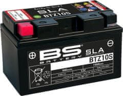 BS-BATTERY továrně aktivovaná motocyklová baterie BTZ10S (YTZ10S)