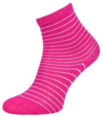 5x růžovo-černé ponožky 37/38.5 EU 