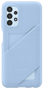 Samsung Zadní kryt s kapsou na kartu pro Samsung Galaxy A13 5G EF-OA136TLEGWW, modrý