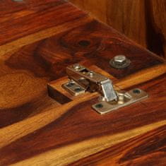 Petromila Barová skříňka z masivního sheeshamového dřeva, 85x40x95 cm