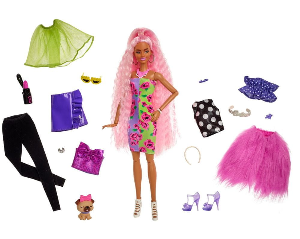 Mattel Barbie Extra Deluxe panenka s doplňky HGR60