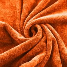 Eurofirany Rychleschnoucí ručník AMY 50x90 Eurofirany světle oranžová