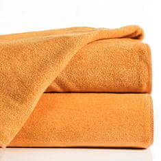 Eurofirany Rychleschnoucí ručník AMY 70x140 EUROFIRANY světle oranžová