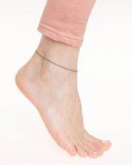 Silvego Stříbrný řetízek točený curb na nohu Caitlin ZT161295A