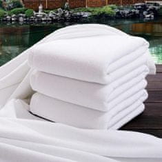 KZ Hotelový ručník 70x140 Piruu hladký bílý