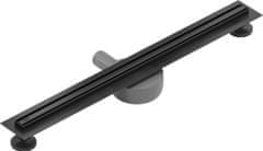 Mexen Flat 360 slim podlahový žlab 70 cm otočný černá (1741070)