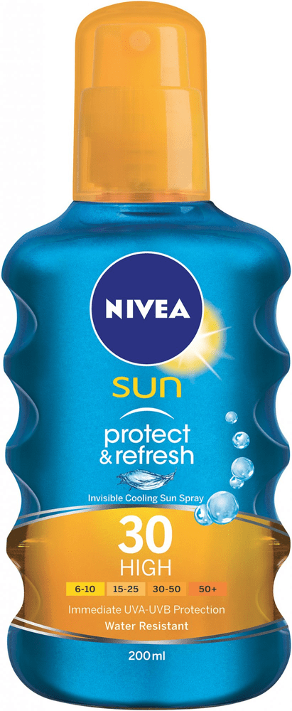 Nivea Sun Neviditelný sprej na opalování Protect&Dry OF30 200ml