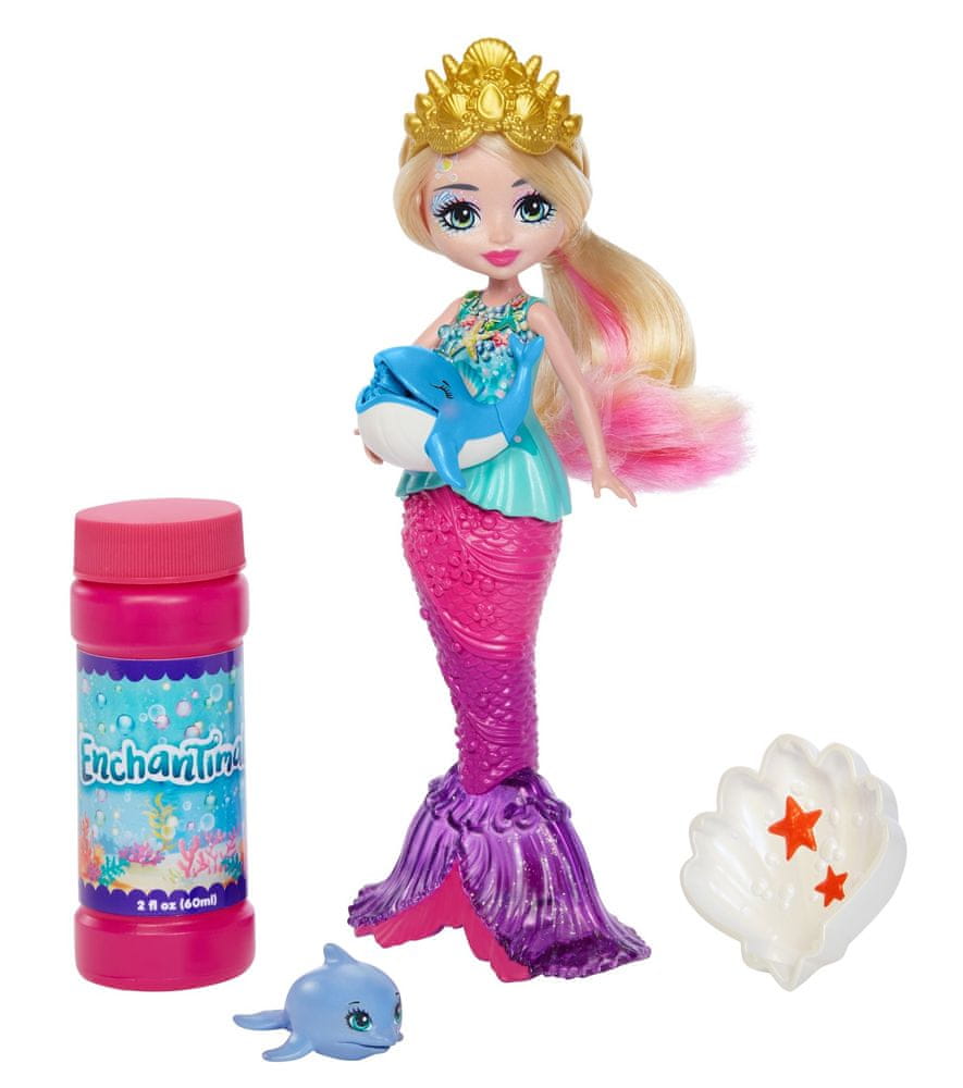 Mattel Enchantimals Mořské království Bublinková mořská panna HFT24
