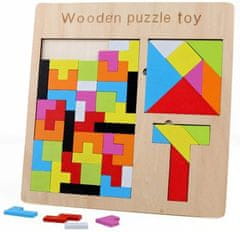 VELMAL Dřevěná skládačka puzzle