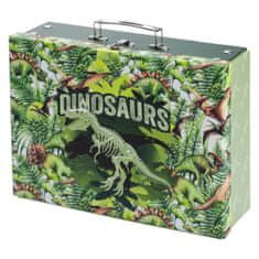 Presco Group Baagl Skládací školní kufřík Dinosaur