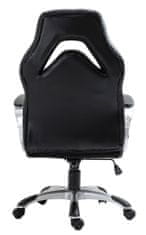 BHM Germany Kancelářská židle Foxton, syntetická kůže, černá