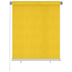 Vidaxl Venkovní roleta 120 x 140 cm žlutá HDPE