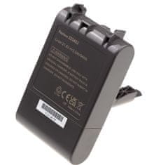 T6 power Baterie pro Dyson V7 Trigger, Li-Ion, 21,6 V, 2500 mAh (54 Wh), šedá