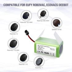 Ecovacs Baterie do vysavače SUN-INTE-273 14,4V 2600mAh