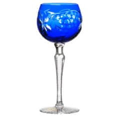 Caesar Crystal Sklenice na víno Grapes, barva modrá, objem 170 ml