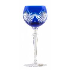 Caesar Crystal Sklenice na víno Janette, barva modrá, objem 170 ml