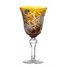 Caesar Crystal Sklenice na víno Mars, barva amber, objem 240 ml
