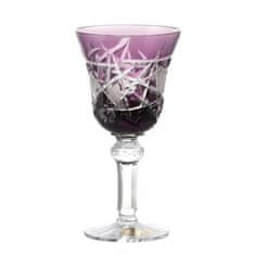 Caesar Crystal Sklenice na víno Mars, barva fialová, objem 240 ml
