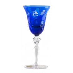 Caesar Crystal Sklenice na víno Silentio, barva modrá, objem 180 ml