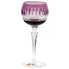 Caesar Crystal Sklenice na víno Thorn, barva fialová, objem 190 ml