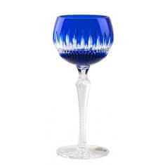 Caesar Crystal Sklenice na víno Thorn, barva modrá, objem 190 ml
