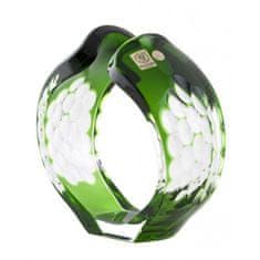 Caesar Crystal Svícen Sírius, barva zelená, výška 165 mm